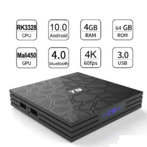 SMART BOX T9 4GB+64GB QUAD CORE 4K ULTRA HD 9.0