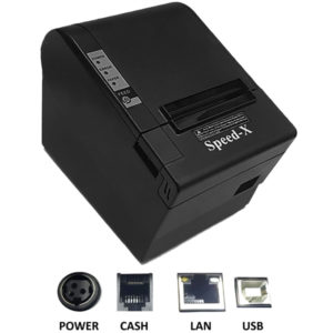 Speed-X 200 Plus Thermal Receipt Printer USB+LAN