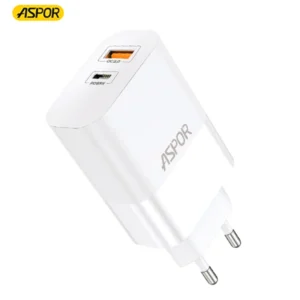 ASPOR GAN CHARGER A851 65W QC3.0 WALL CHARGER MULTI PORT USB