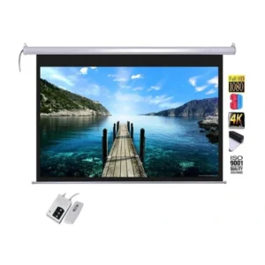 Projector Screen 120 inch Electric Motorised 6x8 Feet 4:3MW Speed-X