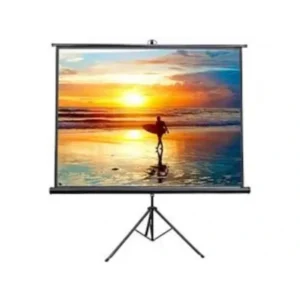 Projector Screen 72 inch Tripod Portable 6x6 Feet 1:1MW Speed-X (FINE QUALITY)