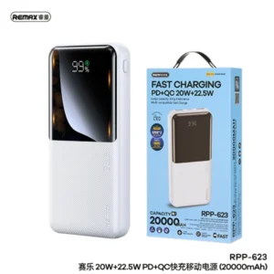 REMAX RPP-623 Power Bank 20000mAh 20W+22.5W PD+QC