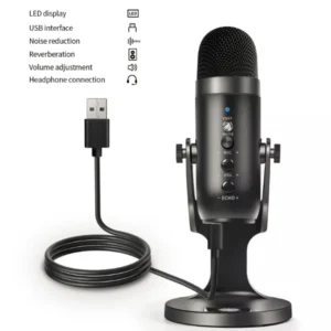 Jmary Mc-pw8 Professional USB Microphone For Podcasting With Noise Reduction