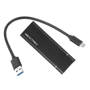 M2 SSD Enclosure, USB 3.1 Gen 2 (10 Gbps)