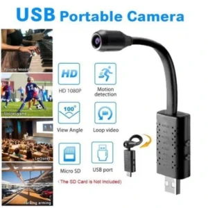 USB Gnoose Neck Wifi Camera V380 Pro App Hd 1080p 2mp