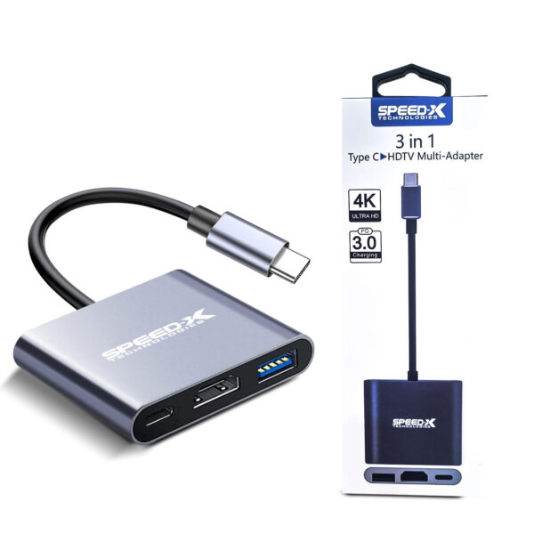 Type C 3.1 To OTG+HDMI+USB3.0