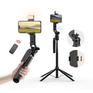 A101 GIMBLE EXTENDABLE AUTO FACE TRACKING AI INTELLIGENT WIRELESS REMOTE WITH FILL LIGHT