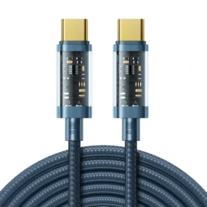 JOYROOM S-CC100A12 Type C to C 100W Data Cable 1.2m (Blue/Black)