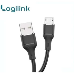 Logilink USB To Micro Silicone Fast Charging Data Cable 1m (1 Year Warranty)