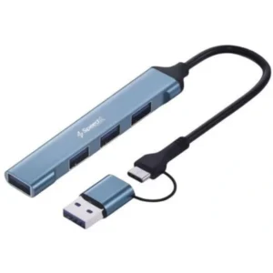 USB Hub 4port 2 In 1 Tc And USB A