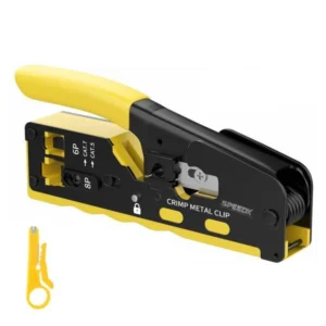 Speedx HT-718 CAT7 RJ45 Crimping Tool With Cutter