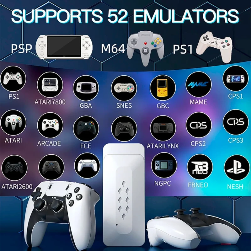 M22 64gb Retro 30,000+ Gaming Stick 1080p HD Graphics, With 52 Emulators Classic Edition - Image 5