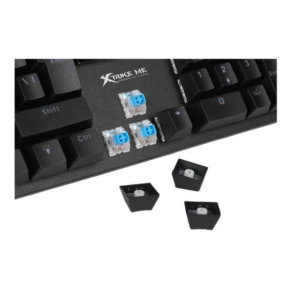 Xtrike Me Gk-916 Rainbow Switch Lights Mechanical Gaming Keyboard 61 Keys - Image 4