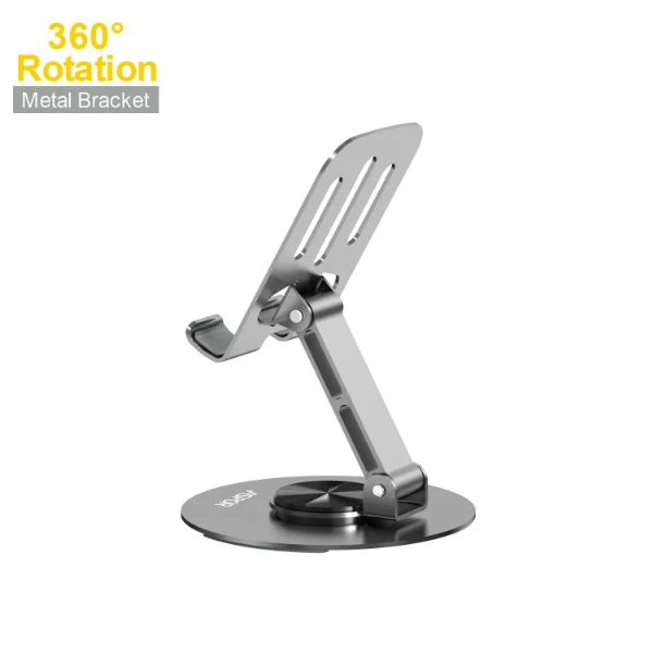 Aspor A702 Foldable Mobile Phone & Tablet Desktop Stand - Image 2