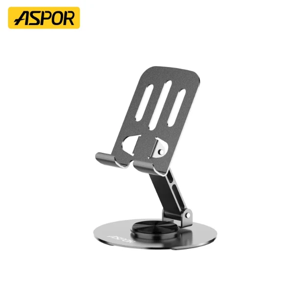 Aspor A702 Foldable Mobile Phone & Tablet Desktop Stand