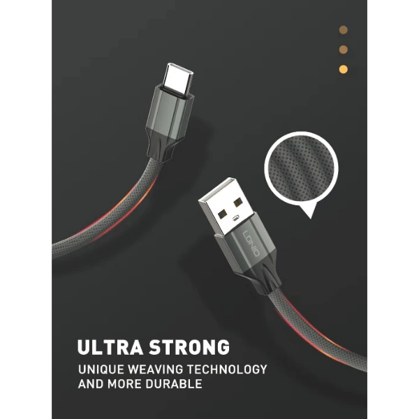 LDNIO LS441 Type-C 30W Fast Charging Data Cable (1M) - Image 3