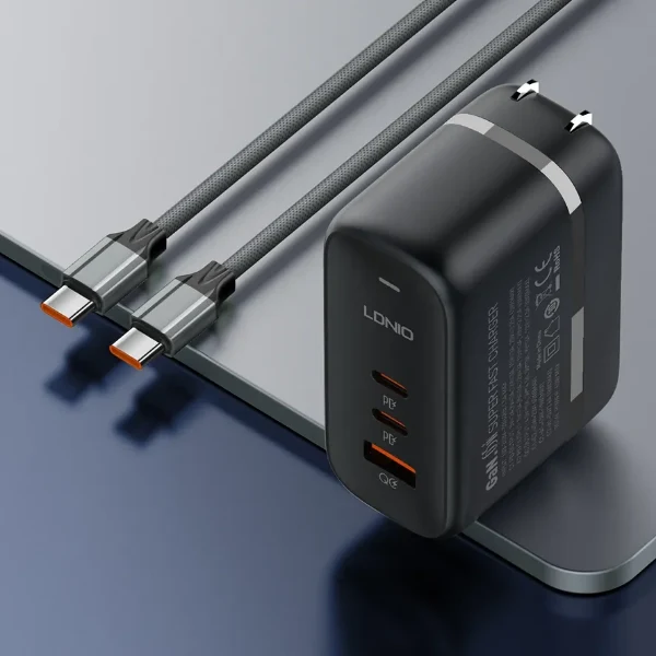 Ldnio LC441C 65w Type-c To Type-c Fast Charging 1meter Data Cable - Image 3